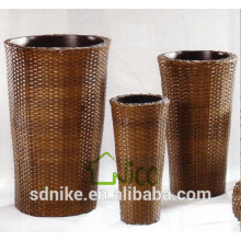 Rattan Blumentopf / Rattan Blume Pflanzer